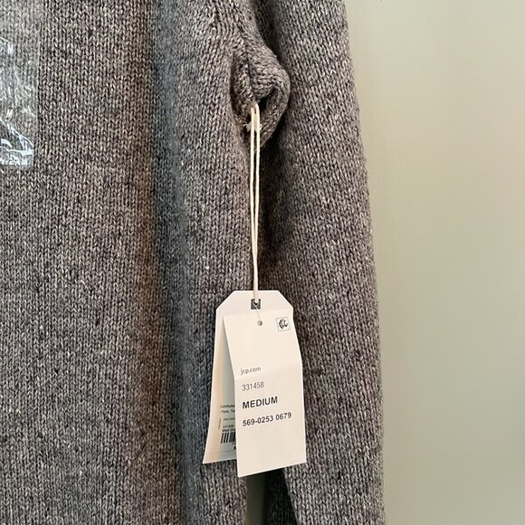 Mutual Weave Men's NWT M Gray Pullover Sweater C-38" L-27" S-31" - Picture 5 of 7